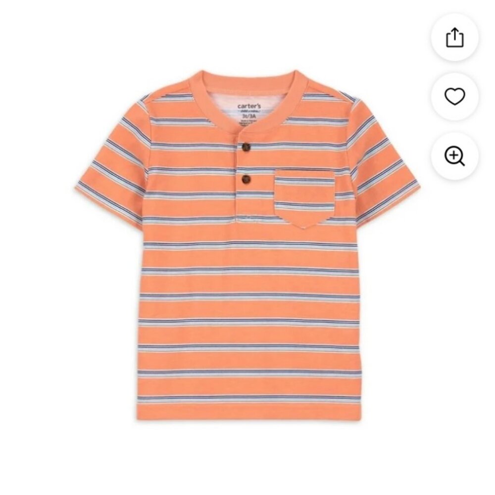 Carter's Child of Mine Toddler Boy Short Sleeve Shirt